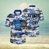 NHL Toronto Maple Leafs Hawaiian Shirt Tropical Rose Pattern Summer Hawaiian Shirt