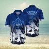 NHL Winnipeg Jets Hawaiian Shirt Tropical Parrot And Flamingo Motifs Summer Hawaiian Shirt