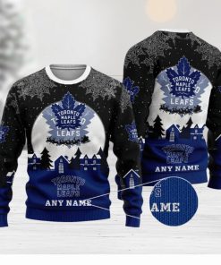 Leafs christmas clearance sweater