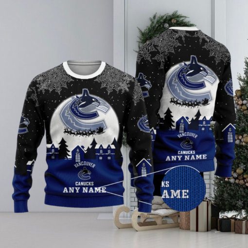 NHL Vancouver Canucks Special Christmas Ugly Sweater Design