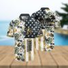 NHL Washington Capitals Hawaiian Shirt Tropical Hepatica Floral Pattern Summer Hawaiian Shirt