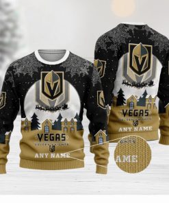 NHL Vegas Golden Knights Special Christmas Ugly Sweater Design