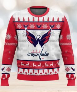 NHL Washington Capitals 3D Ugly Christmas Sweater Men And Women Christmas Gift