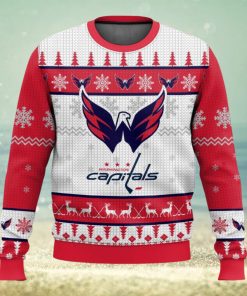 NHL Washington Capitals 3D Ugly Christmas Sweater Men And Women Christmas Gift