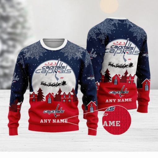 NHL Washington Capitals Special Christmas Ugly Sweater Design