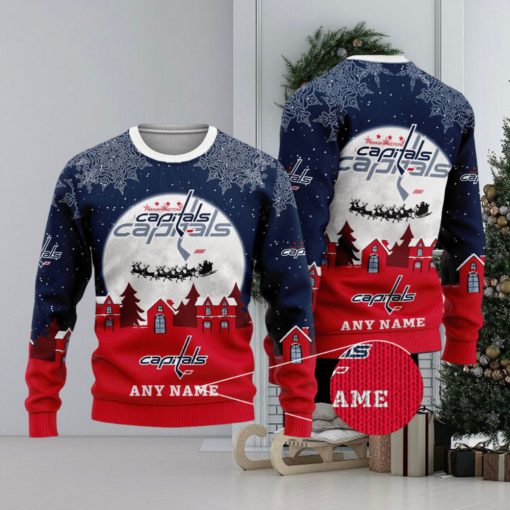 NHL Washington Capitals Special Christmas Ugly Sweater Design