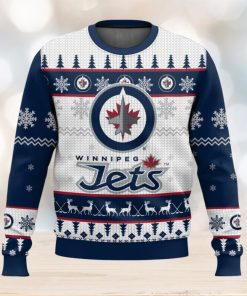 NHL Winnipeg Jets 3D Ugly Christmas Sweater Men And Women Christmas Gift