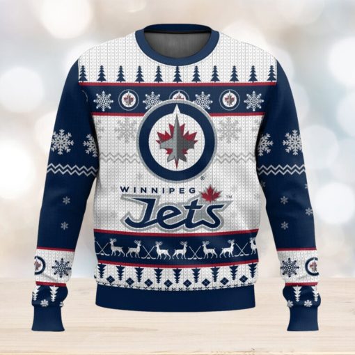 NHL Winnipeg Jets 3D Ugly Christmas Sweater Men And Women Christmas Gift