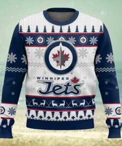 NHL Winnipeg Jets 3D Ugly Christmas Sweater Men And Women Christmas Gift