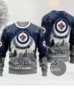 NHL Winnipeg Jets Special Christmas Ugly Sweater Design