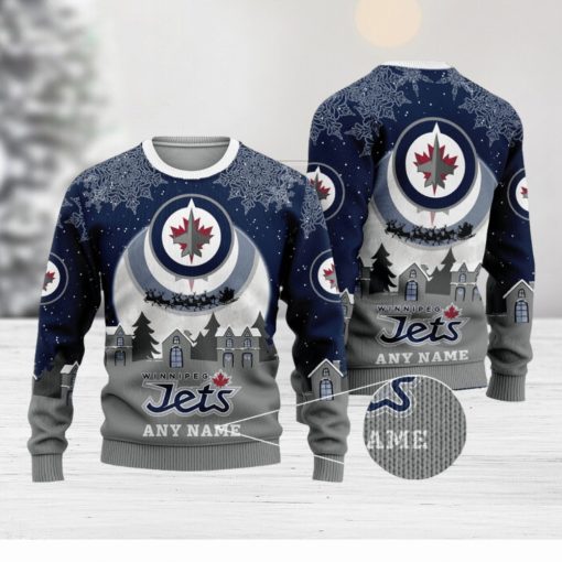 NHL Winnipeg Jets Special Christmas Ugly Sweater Design