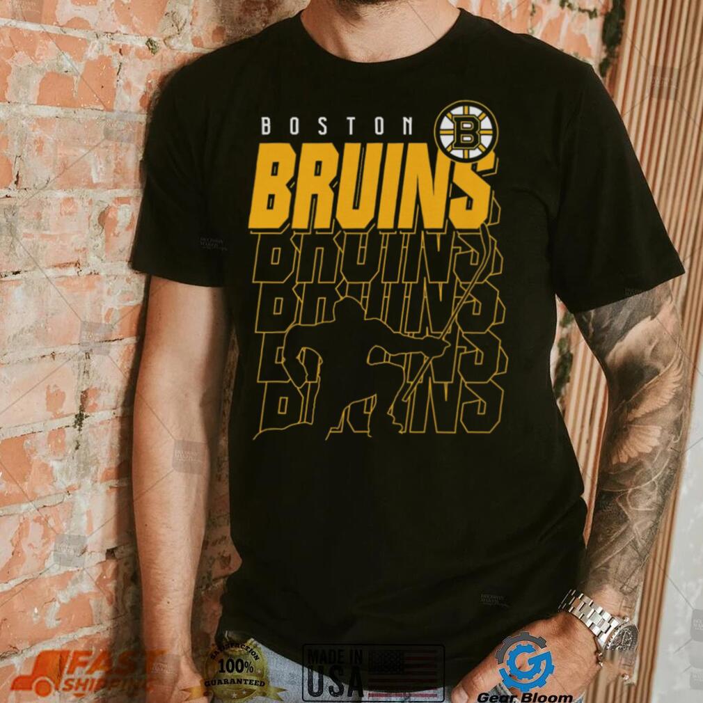 NHL Youth Boston Bruins Celly Time Black T Shirt NHL Youth Boston Bruins Celly Time Black T Shirt