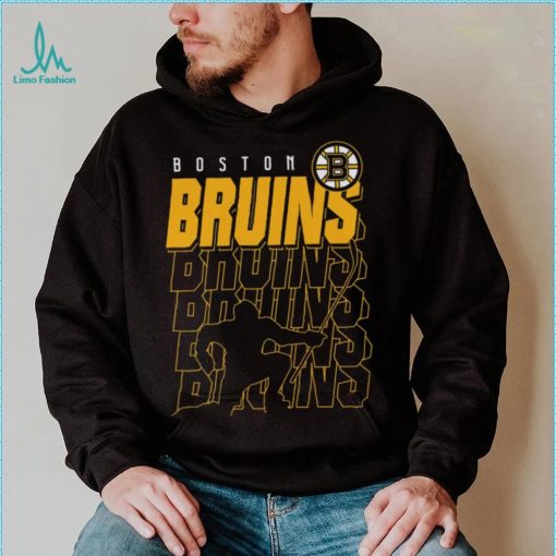 NHL Youth Boston Bruins Celly Time Black T Shirt