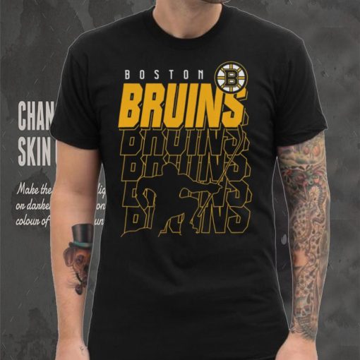 NHL Youth Boston Bruins Celly Time Black T Shirt