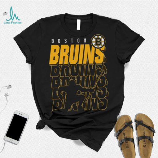 NHL Youth Boston Bruins Celly Time Black T Shirt