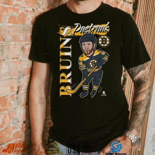 NHL Youth Boston Bruins David Pastrnák #88 Black T Shirt