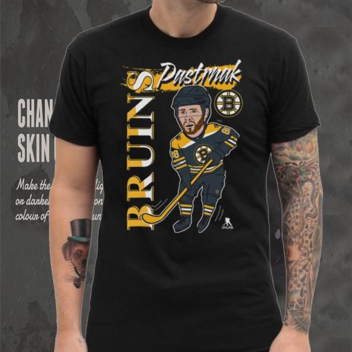 NHL Youth Boston Bruins David Pastrnák #88 Black T Shirt