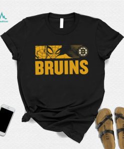 NHL Youth Boston Bruins Marvel Black Shirt