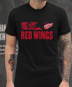 NHL Youth Detroit Red Wings Marvel Black Shirt