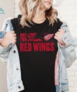 NHL Youth Detroit Red Wings Marvel Black Shirt