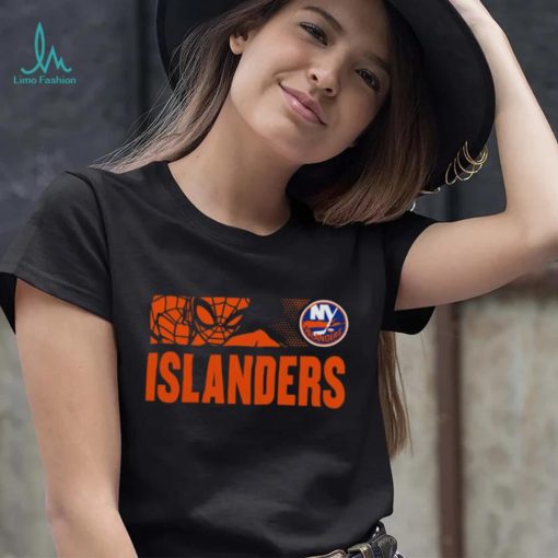 NHL Youth New York Islanders Marvel Black Shirt