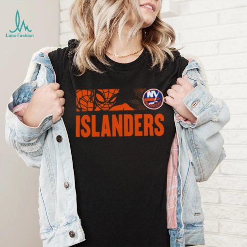 NHL Youth New York Islanders Marvel Black Shirt