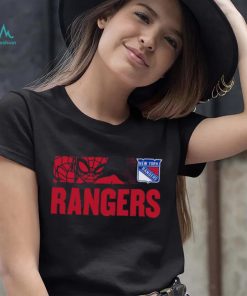NHL Youth New York Rangers Marvel Black Shirt