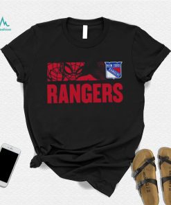 NHL Youth New York Rangers Marvel Black Shirt