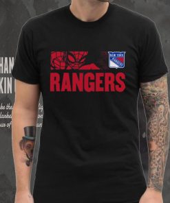 NHL Youth New York Rangers Marvel Black Shirt