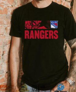 NHL Youth New York Rangers Marvel Black Shirt