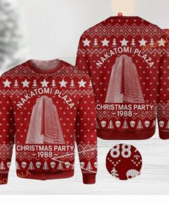 Nakatomi Plaza Funny Xmas Sweater, Great Gift for Christmas Movie Buffs