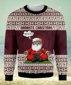 Namaste Ugly Christmas Sweate, Gift For Christmas, Unisex Crewneck Sweater