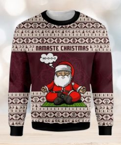 Namaste Ugly Christmas Sweate, Gift For Christmas, Unisex Crewneck Sweater