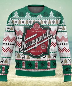 Narragansett Beer 3D Sweater Christmas Gift Ugly Christmas Sweater