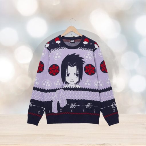 Naruto Shippuden Sasuke Uchiha Holiday Sweater