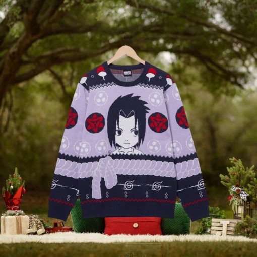 Naruto Shippuden Sasuke Uchiha Holiday Sweater