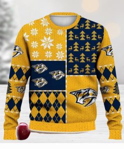 Nashville Predators Ice Hockey NHL Ugly Christmas Sweater