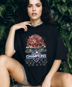 Natiional League 2023 Champions Arizona Diamondbacks Signatures Classic T Shirt