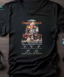 National Lampoon’s Christmas Vacation 34th Anniversary 1989 – 2023 Thank You For The Memories T Shirt