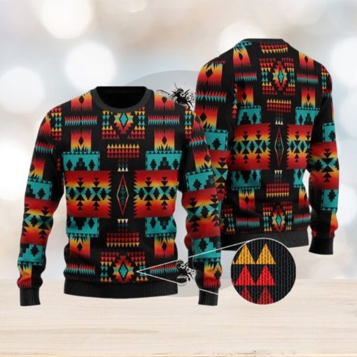 Native American Ugly Christmas Sweater Santa New Gift For Men And Women Family Holidays