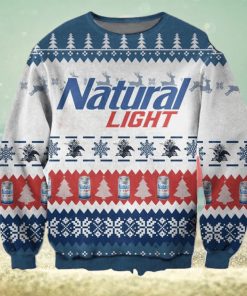 Natural Light Snowflakes Ugly Christmas Sweater