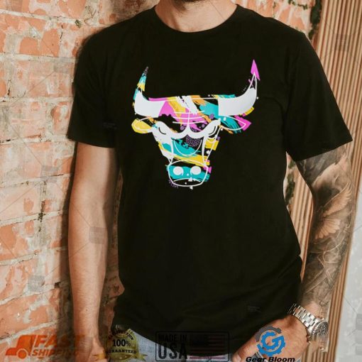 Nba Rainbow Chicago Bulls  Shirt