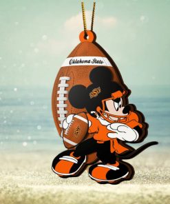 Ncaa Oklahoma State Cowboys Mickey Mouse Christmas Ornament