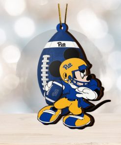 Ncaa Pittsburgh Panthers Mickey Mouse Christmas Ornament