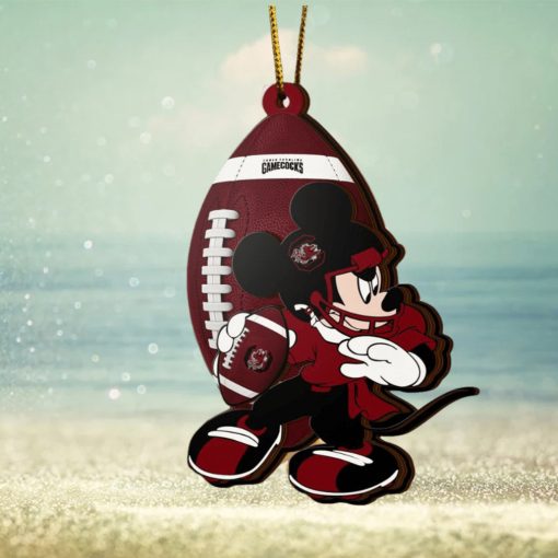 Ncaa South Carolina Gamecocks Mickey Mouse Christmas Ornament