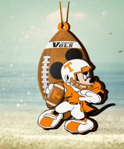 Ncaa Tennessee Volunteers Mickey Mouse Christmas Ornament