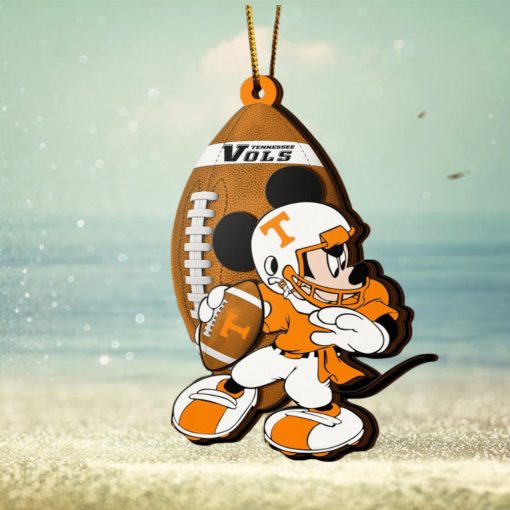 Ncaa Tennessee Volunteers Mickey Mouse Christmas Ornament