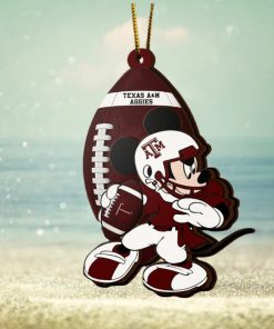 Ncaa Texas A&M Aggies Mickey Mouse Christmas Ornament