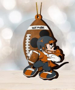 Ncaa Texas Longhorns Mickey Mouse Christmas Ornament