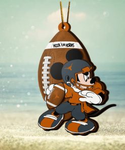 Ncaa Texas Longhorns Mickey Mouse Christmas Ornament